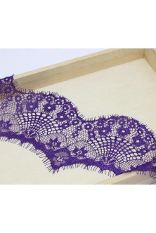 Camasa din French Satin negru cu Dantela Chantilly