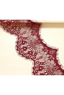 Camasa din French Satin negru cu Dantela Chantilly