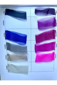 Rochie din Voal de Matase Naturala Papaya