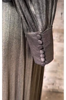 Rochie din Tulle de Matase Naturala Bronz