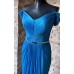 Rochie din Tulle de Matase Naturala Blue Ciel