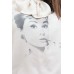 Bluza cu funda Audrey Hepburn