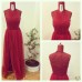 Rochie din tulle plisat marsala